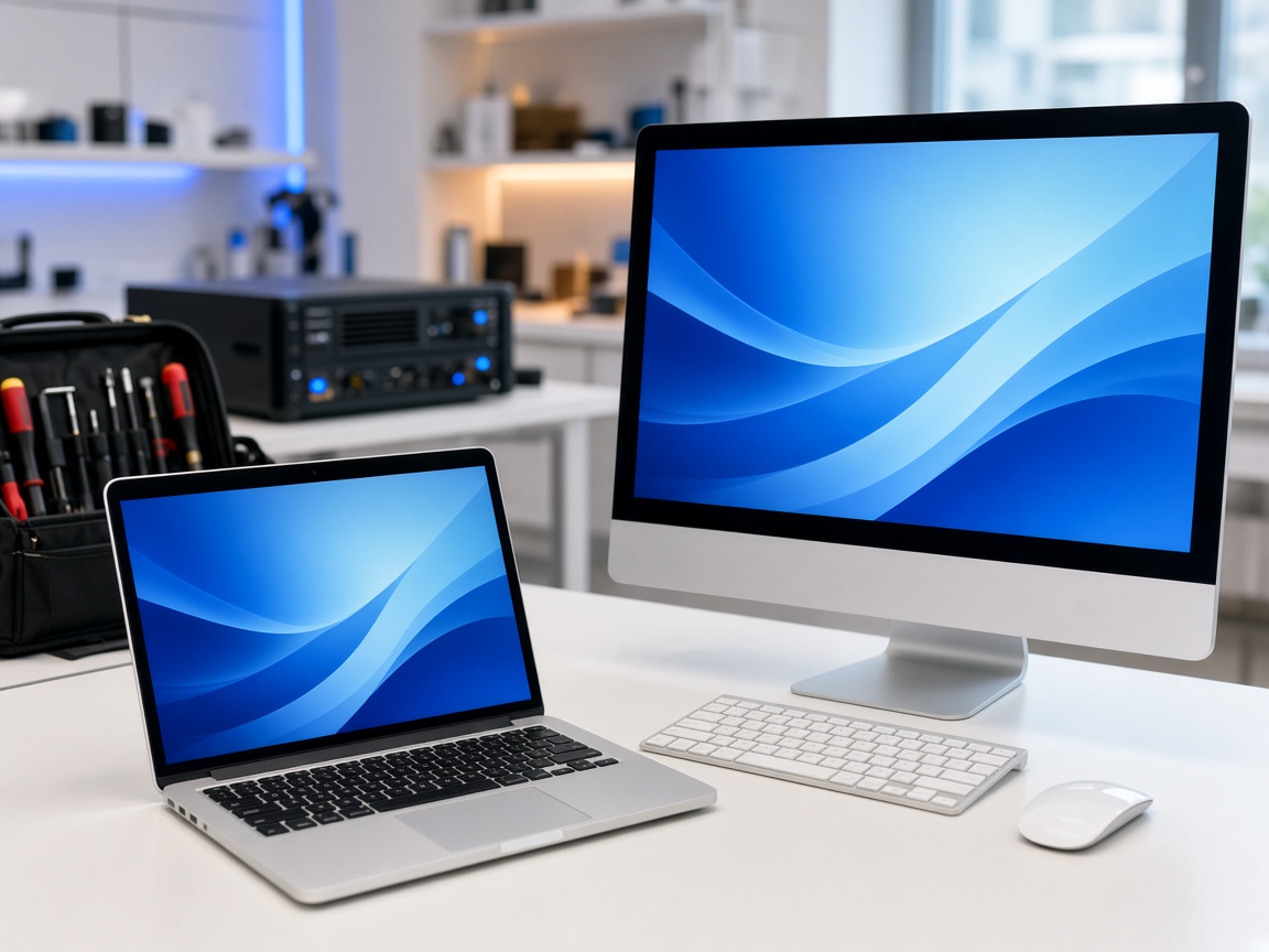 Laptop and desktop computers
